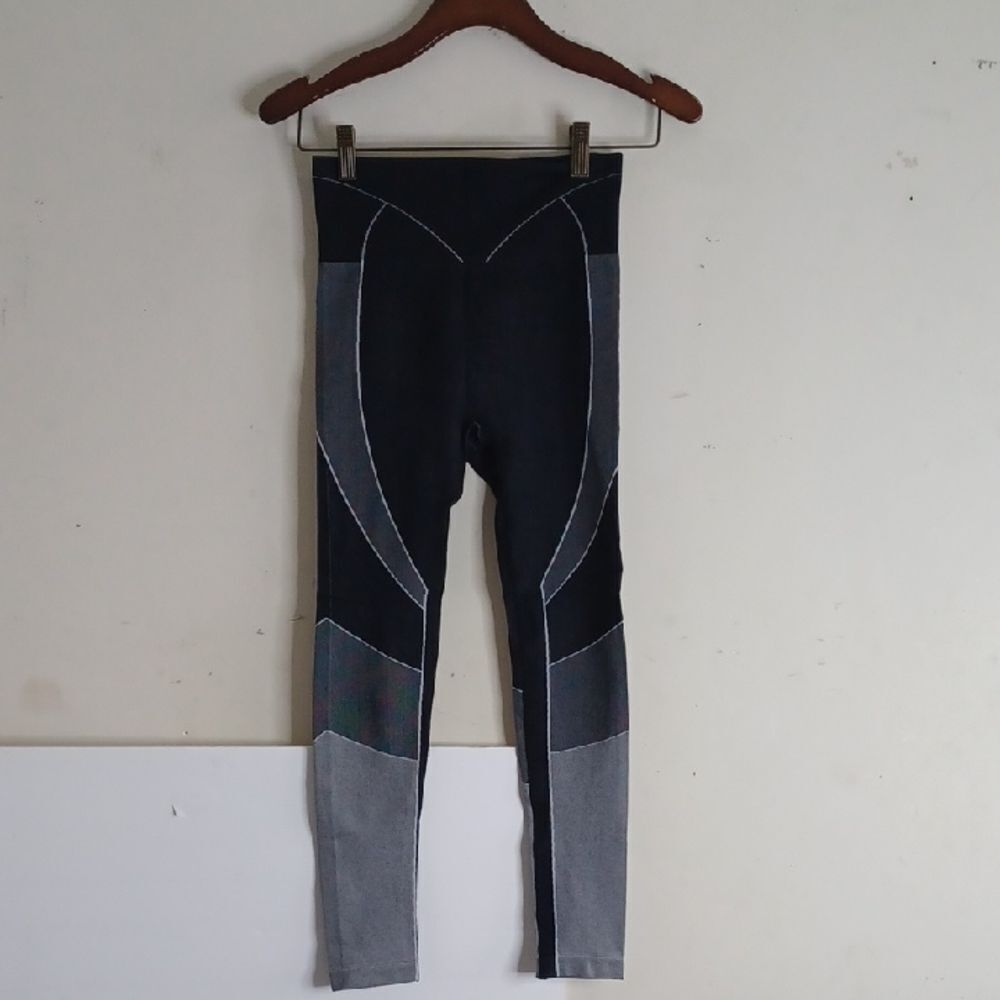 Black and Gray Leggings